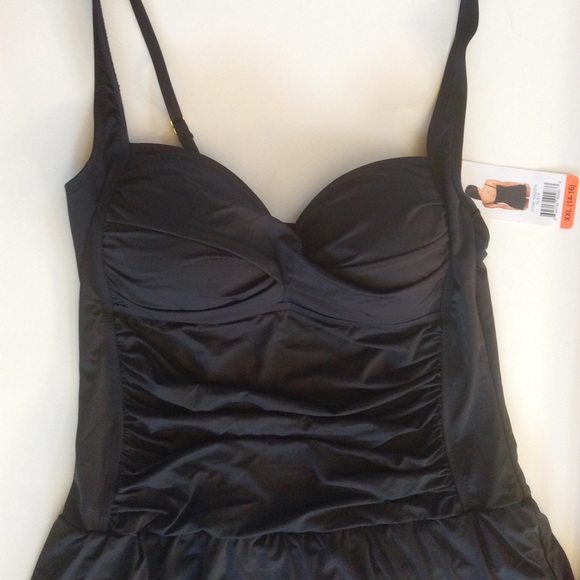 💥4x HP Black tummy control Swimwear make offer - Picture 4 of 8